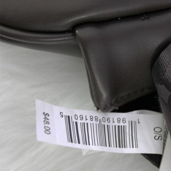 👜 Steve Madden Espresso Brown Faux Leather Belt Bag Fanny Pack Crossbody NWT - Picture 8 of 8